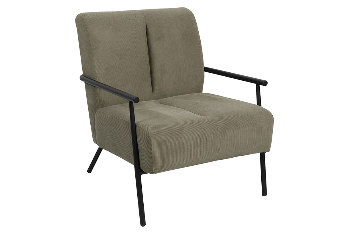 Απεικονίζεται η πολυθρόνα από διαγώνια όψη.